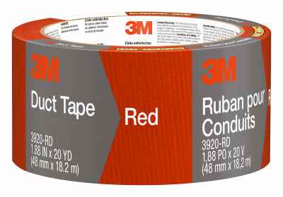 3M Scotch 1.88 in. W X 20 yd L Red Solid Duct Tape - Image 2