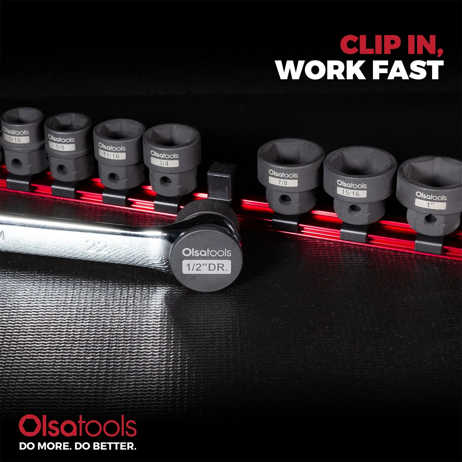 3pc Clip for Stubby Impact Sockets and Bits - Image 4
