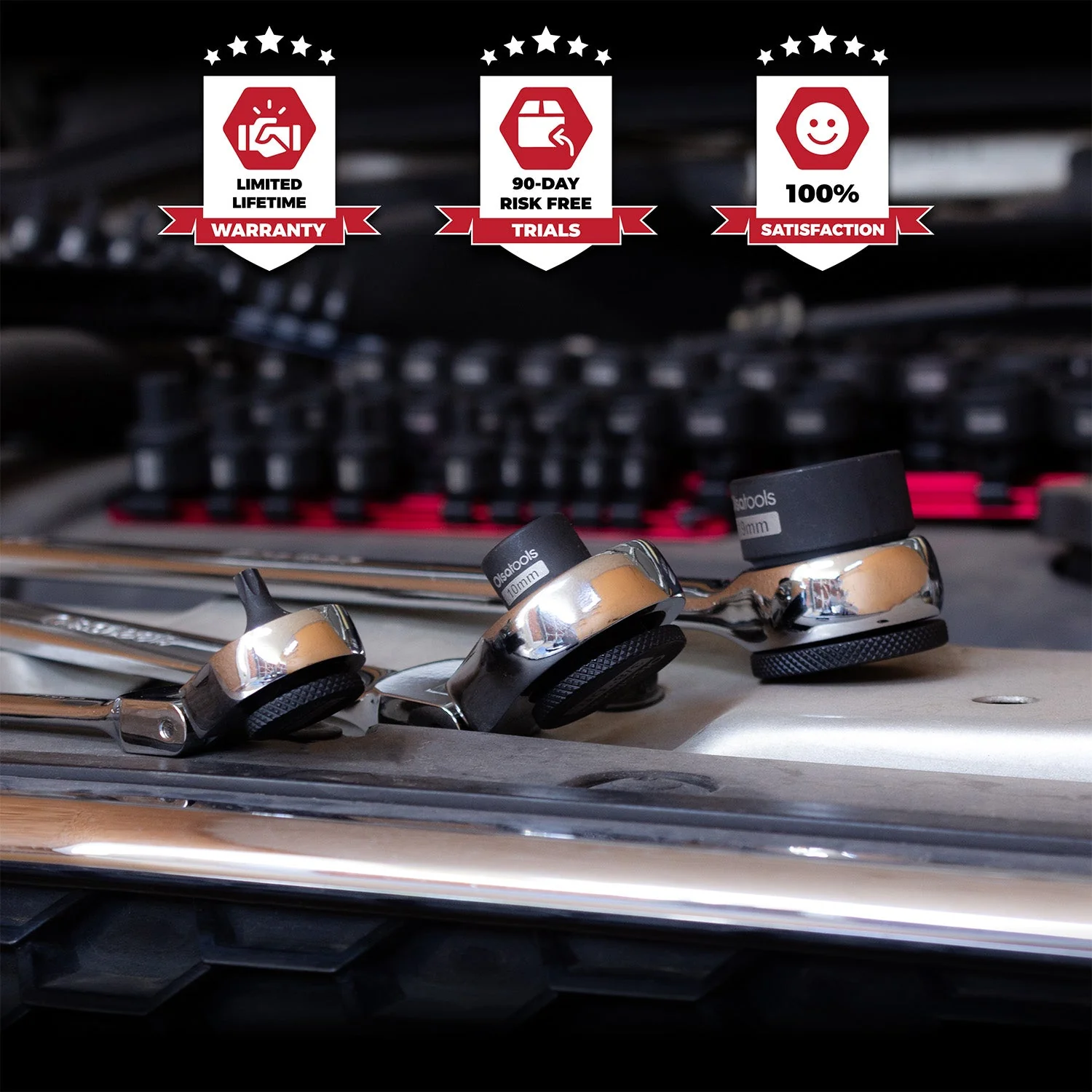 3pc Clip for Stubby Impact Sockets and Bits - Image 6