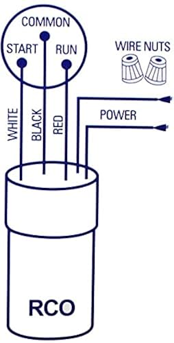 Supco RCO410 Refrigerator 3 'N 1 Relay, Overload & Start Capacitor 1/4 to 1/3 HP, 125 VAC - Image 3