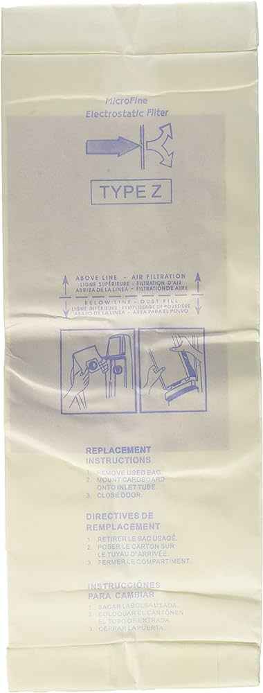 4010100Z Vacuum Bags, Type Z 3pk - Image 3