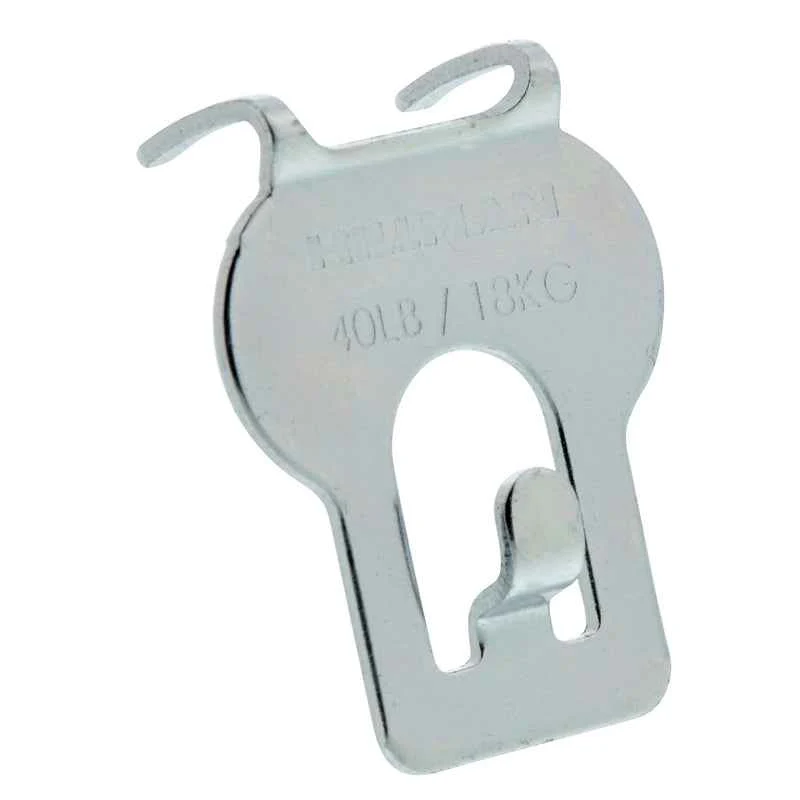 Hillman High & Mighty Picture Hanger 40 lb. 2 pk - Image 3