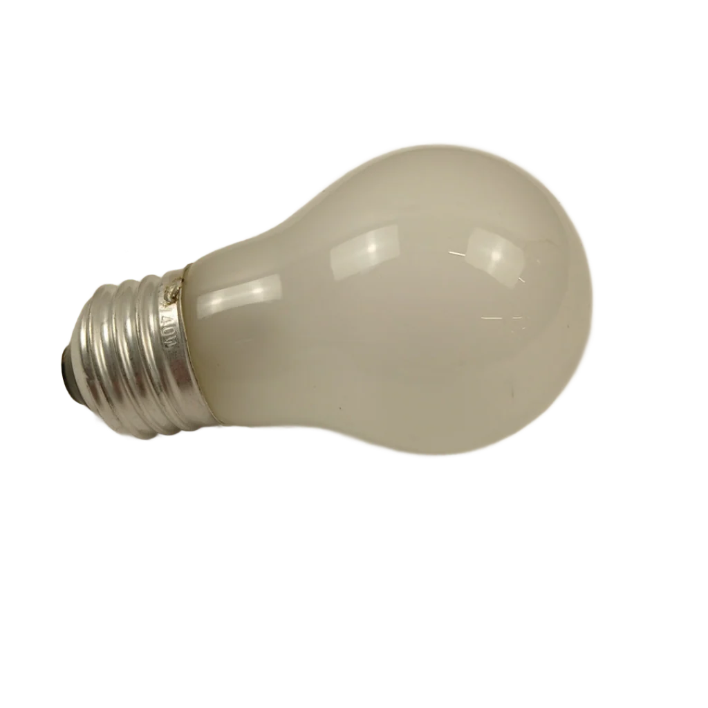 40W A15 Appliance Light Bulb for Refrigerators, Ranges, and Dryers. 40W, 120V. - Image 2
