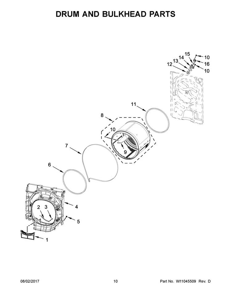 461970110511 Dryer Drum Belt - Image 2