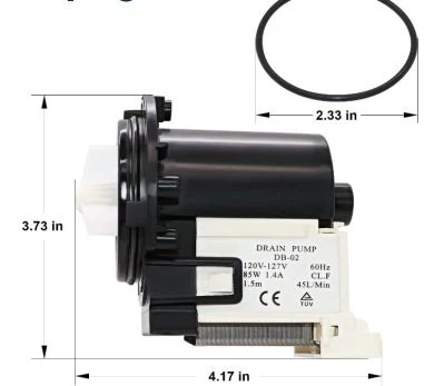 LG Washer Drain Pump & Motor Assembly 4681EA2001T - Image 11