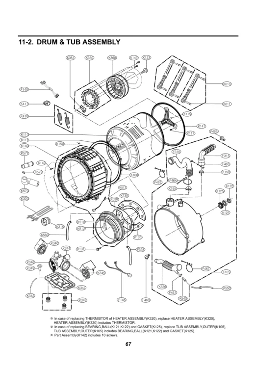 4932ER4007B Washer Drain Pump Hose Connector - Image 3