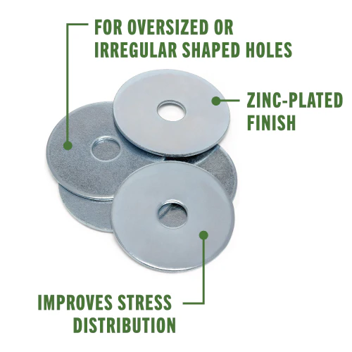 5/16" Fender Washer (100 Pieces) - Image 2