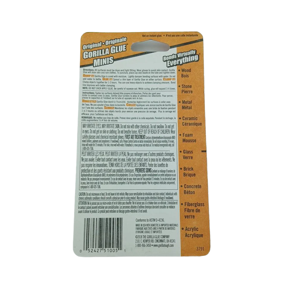 5100502 Glue, 3g Single Use Tubes, 4/Pack - Image 2