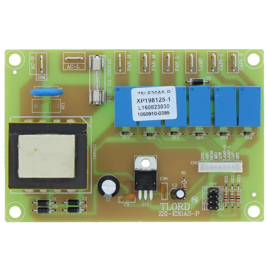 511010059 Zephyr Vent Hood Control Board