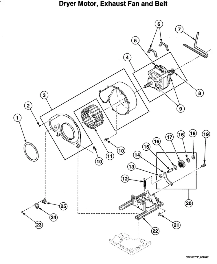 511255P Dryer Belt (replaces D511255P) - Image 4