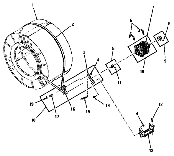52556P Dryer Drum Belt - Image 2