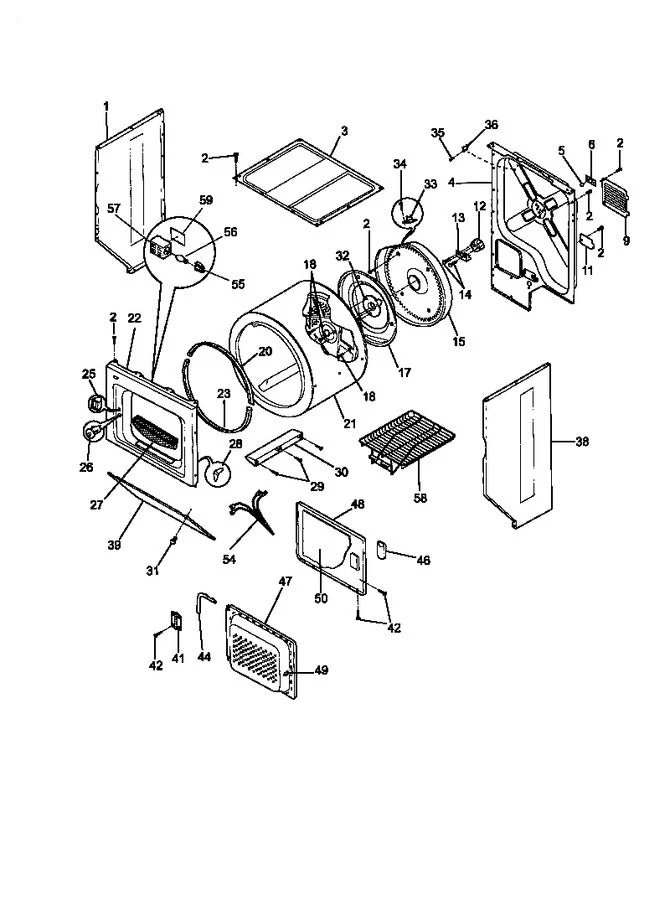 5303937139 Dryer Upper Drum Felt & Glide Kit - Image 5