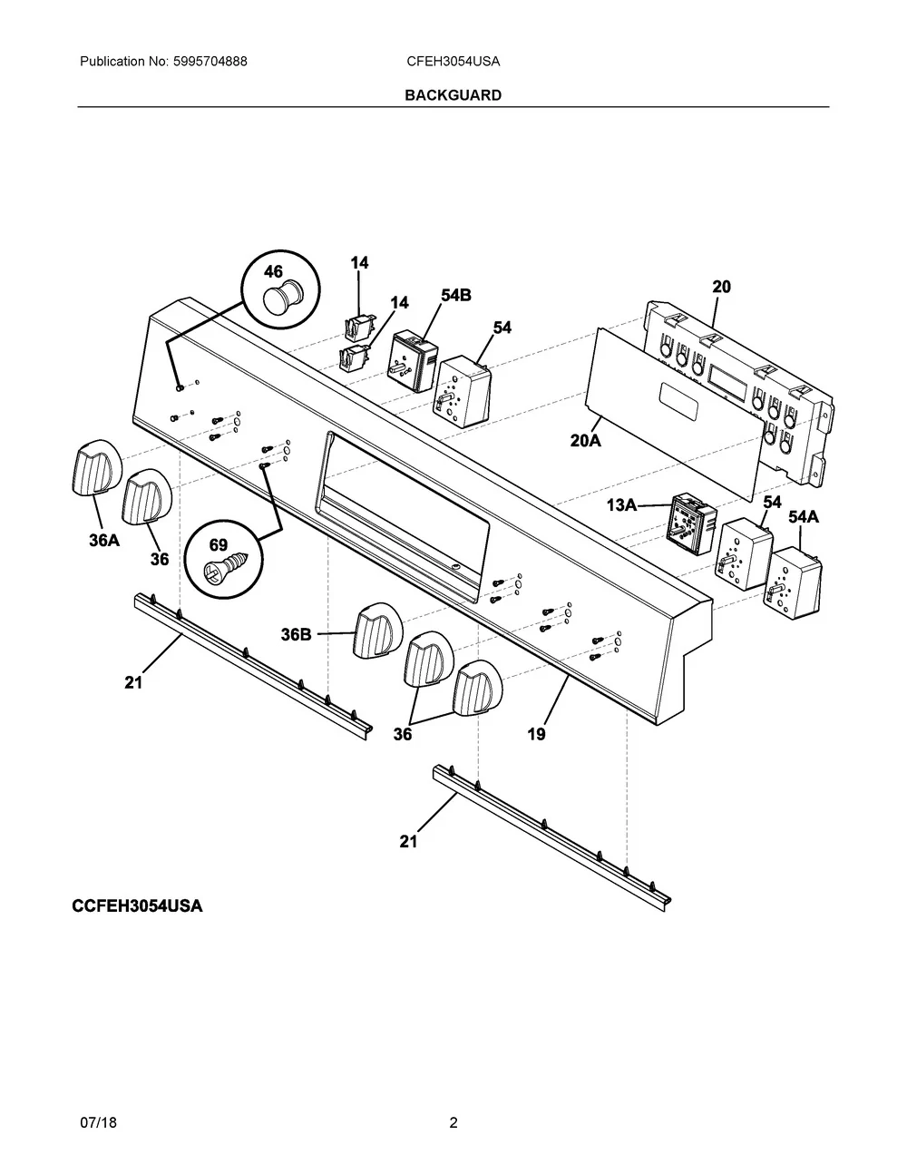 5304514117 Range Infinite Switch Stainless - Image 2