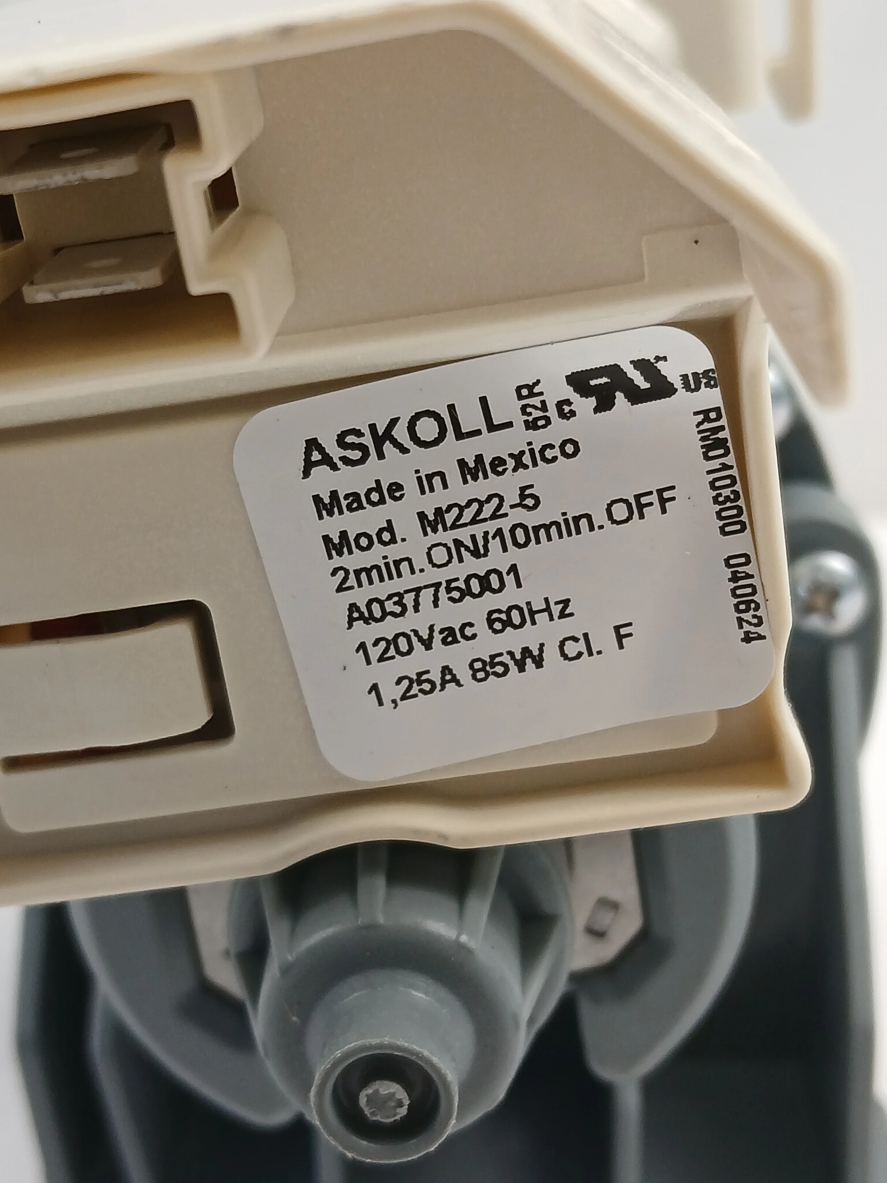 5304514775 Washer Drain Pump Assembly (replaces 5304505248, 5304509619) - Image 6