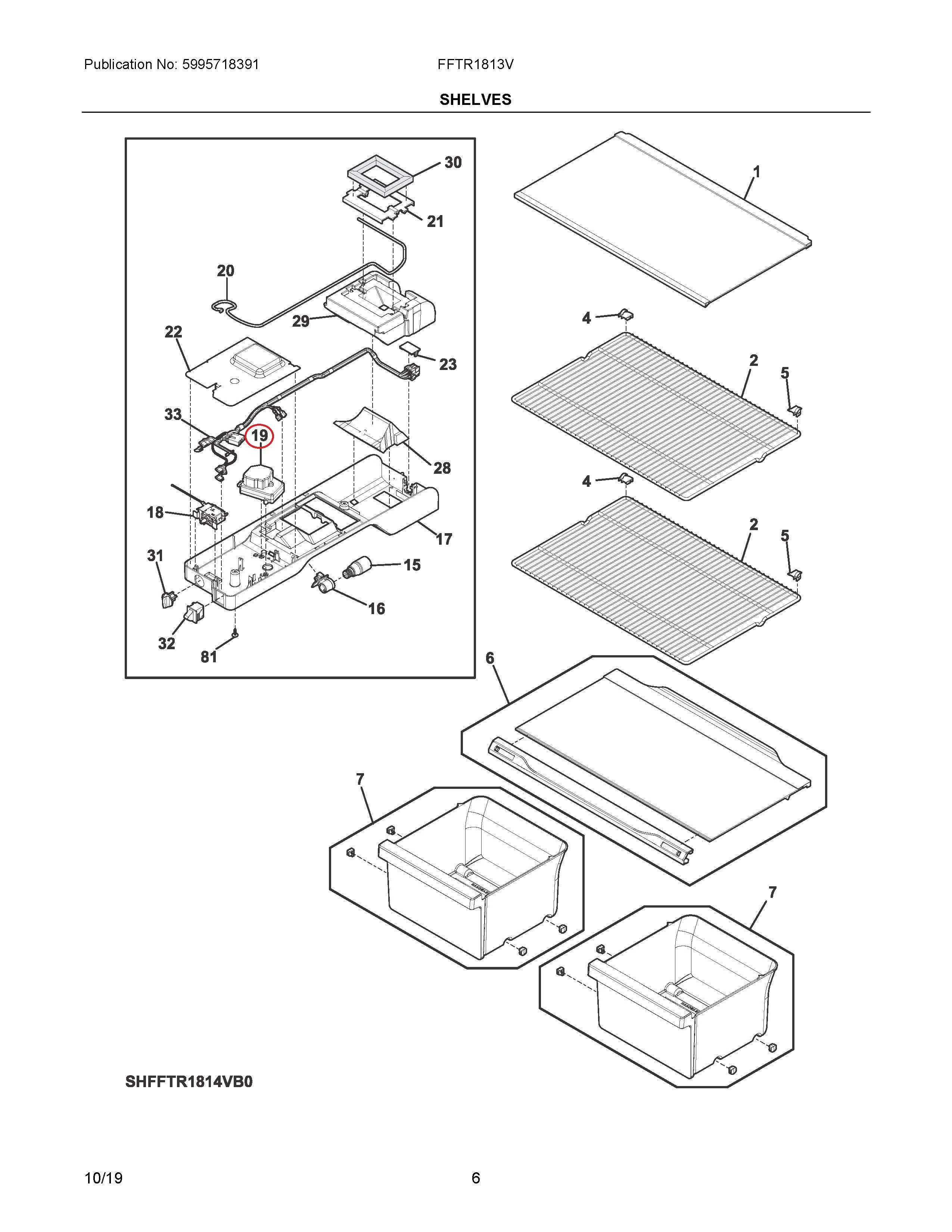 5304526183 Refrigerator & Freezer Defrost Timers - Image 4