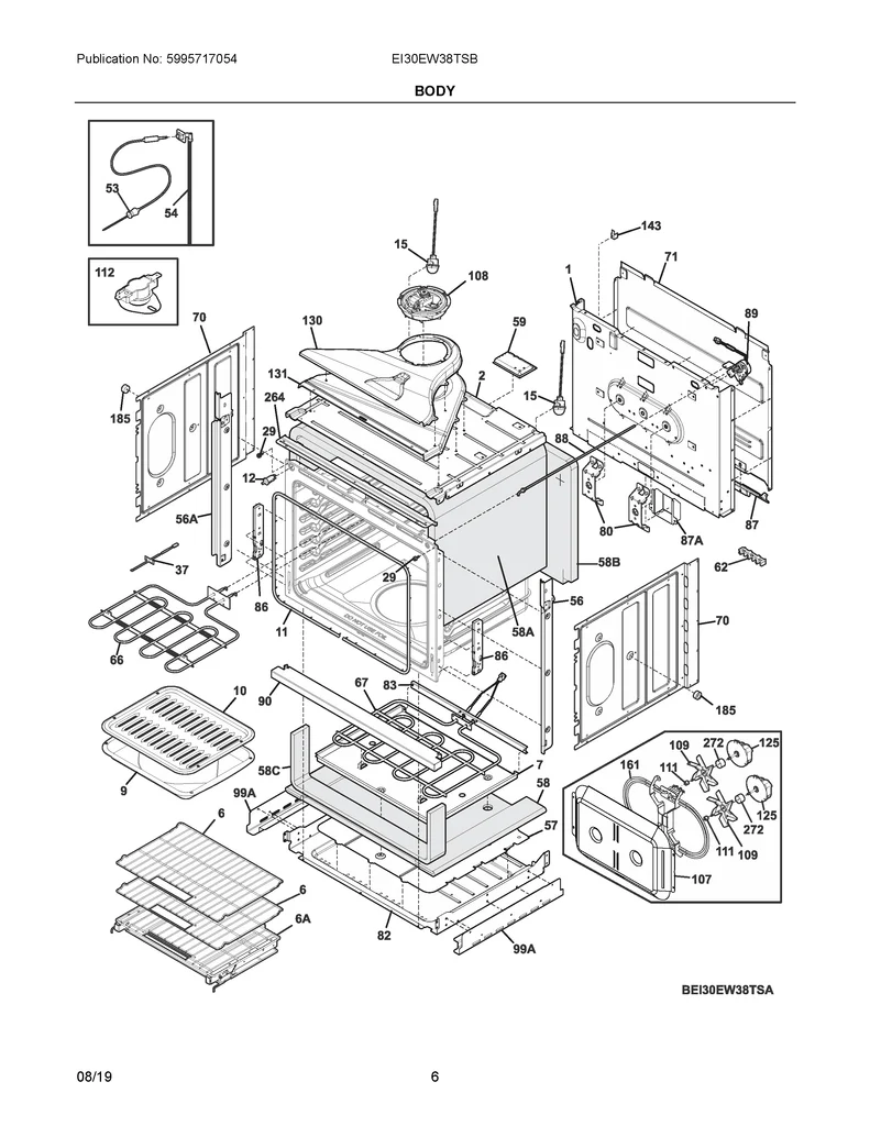 5304528825 Oven Convection Fan Motor - Image 2