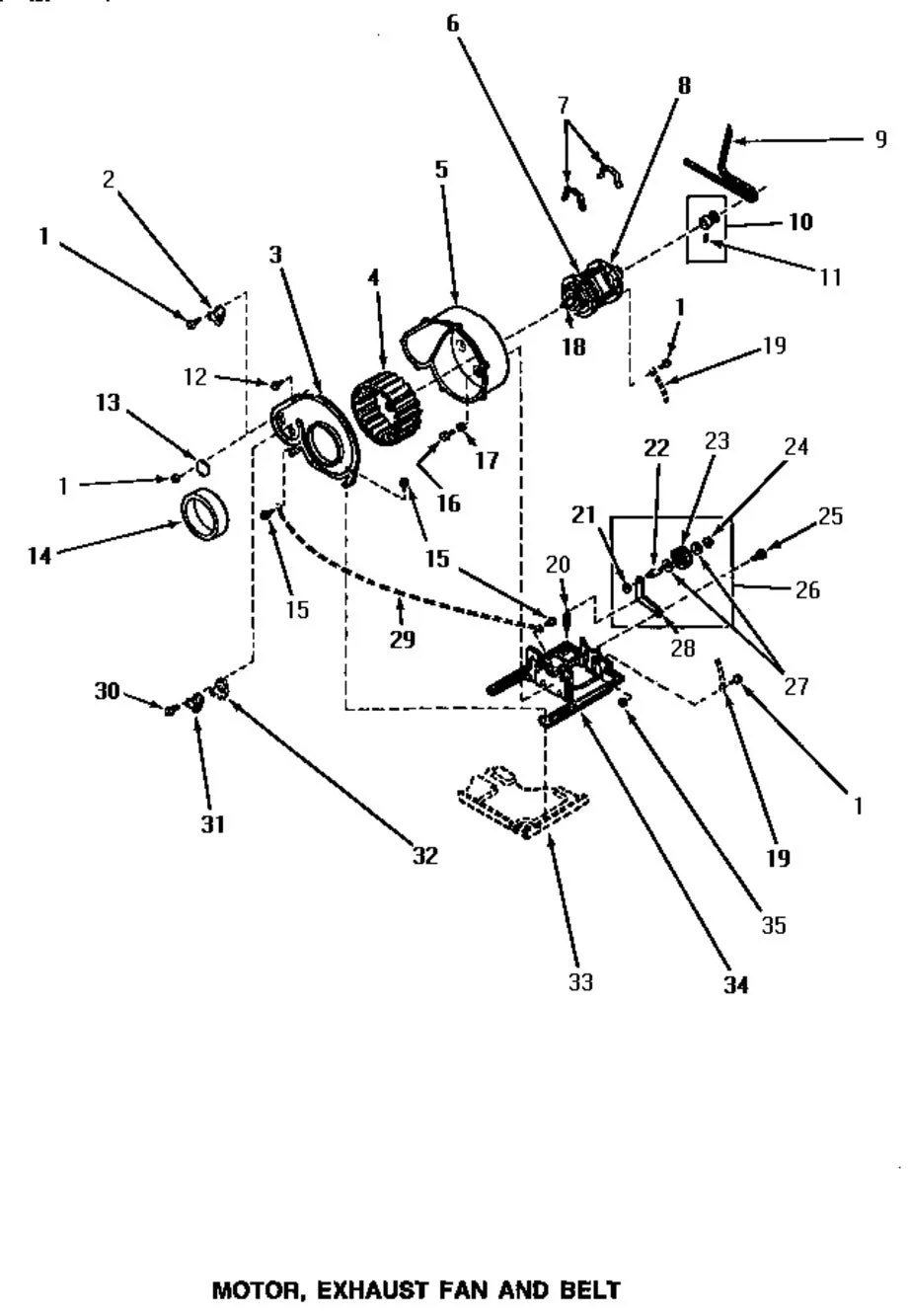 56000 Blower Fan Assy