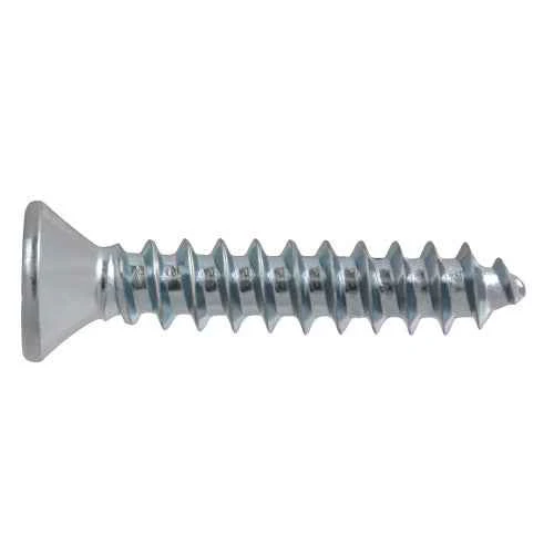 5x1 Flat Head Zinc Wood Screw (16/Pack) - Image 2