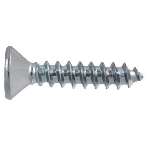 5x5/8 Flat Head Zinc Wood Screw (100/Box) - Image 2