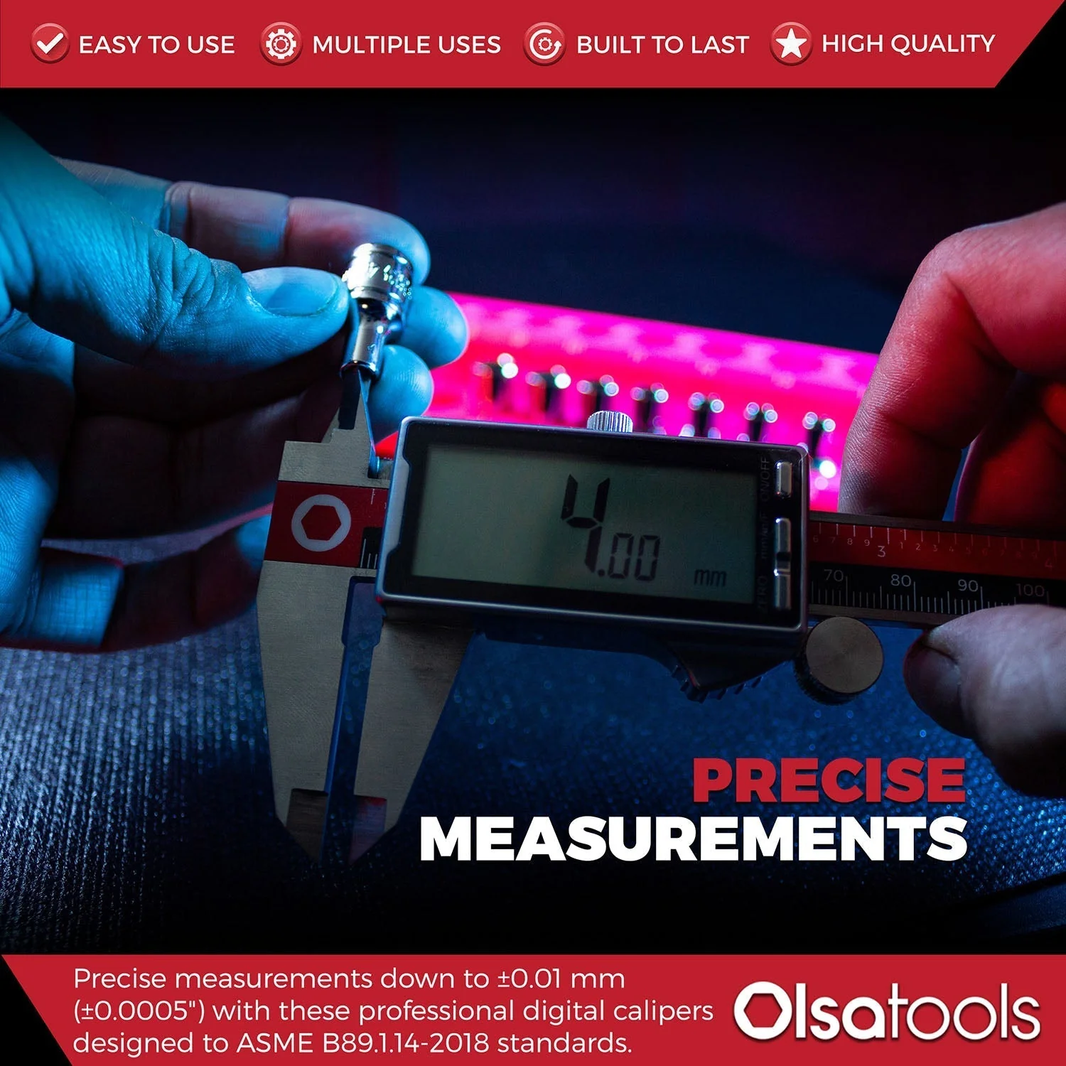 6" Digital Calipers - Image 3