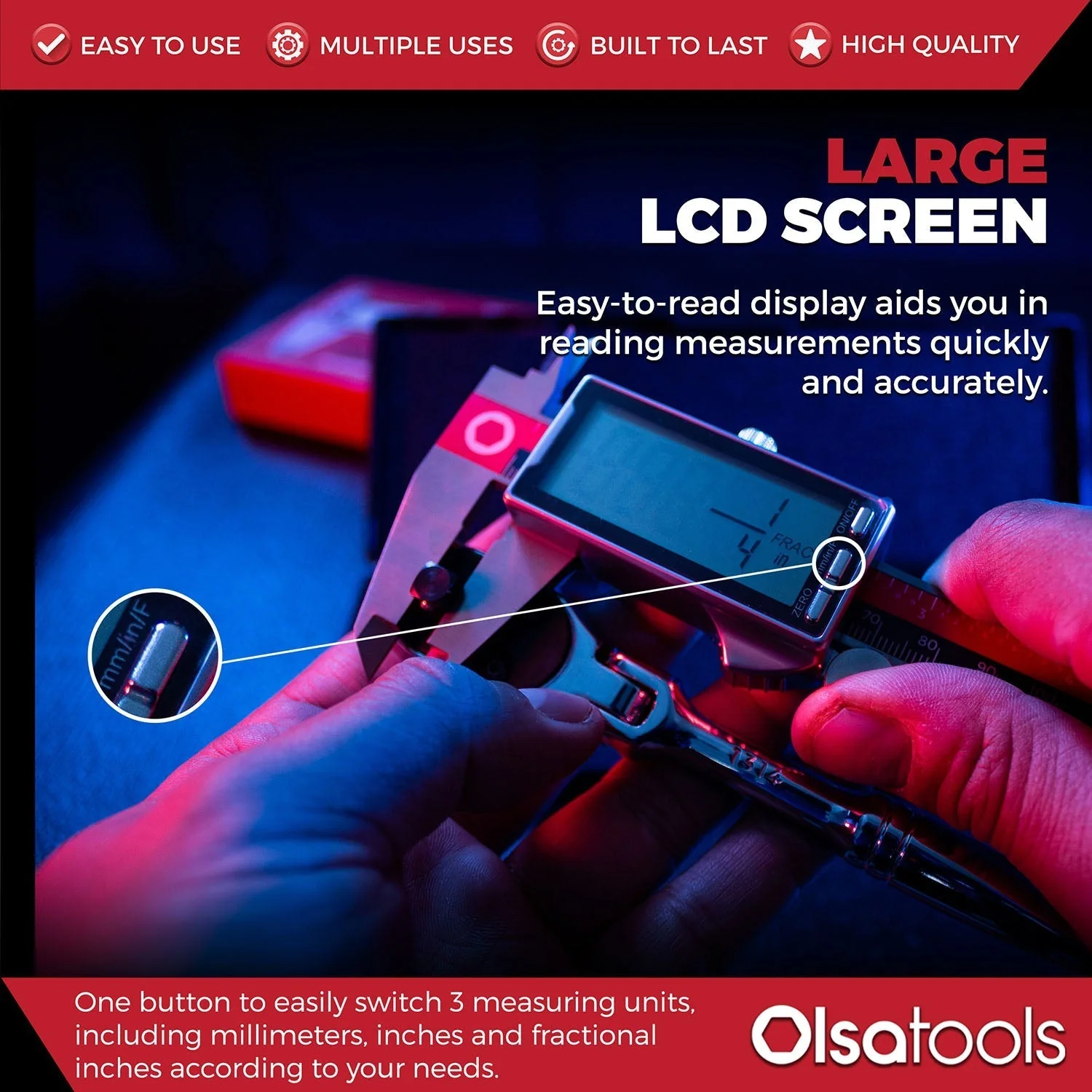 6" Digital Calipers - Image 4