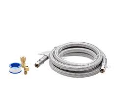 6' Stainless Steel Refrigerator Waterline Kit