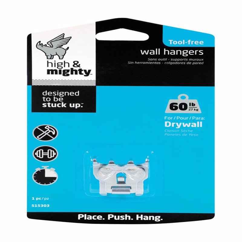 Hillman High & Mighty Hanger Picture Hanger 60 lb. 2 pk (Pack of 4) - Image 4