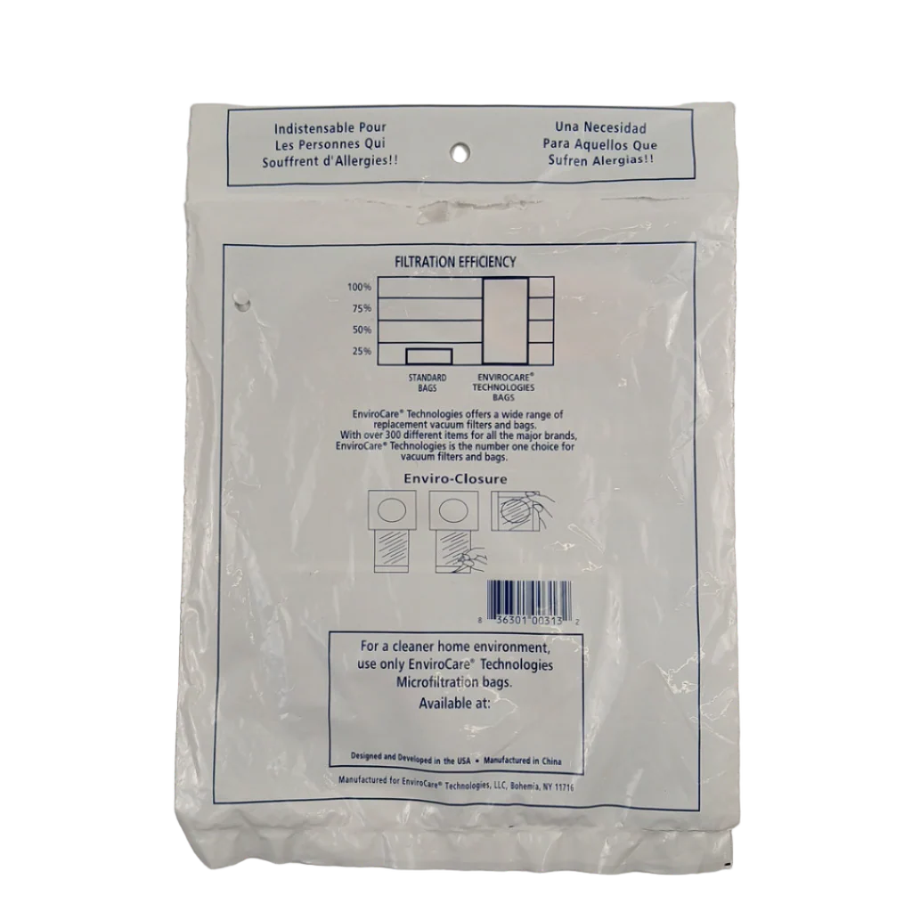 6175ECM Vacuum Bags, Microfiltration Style L Vacuum Bags - Image 2