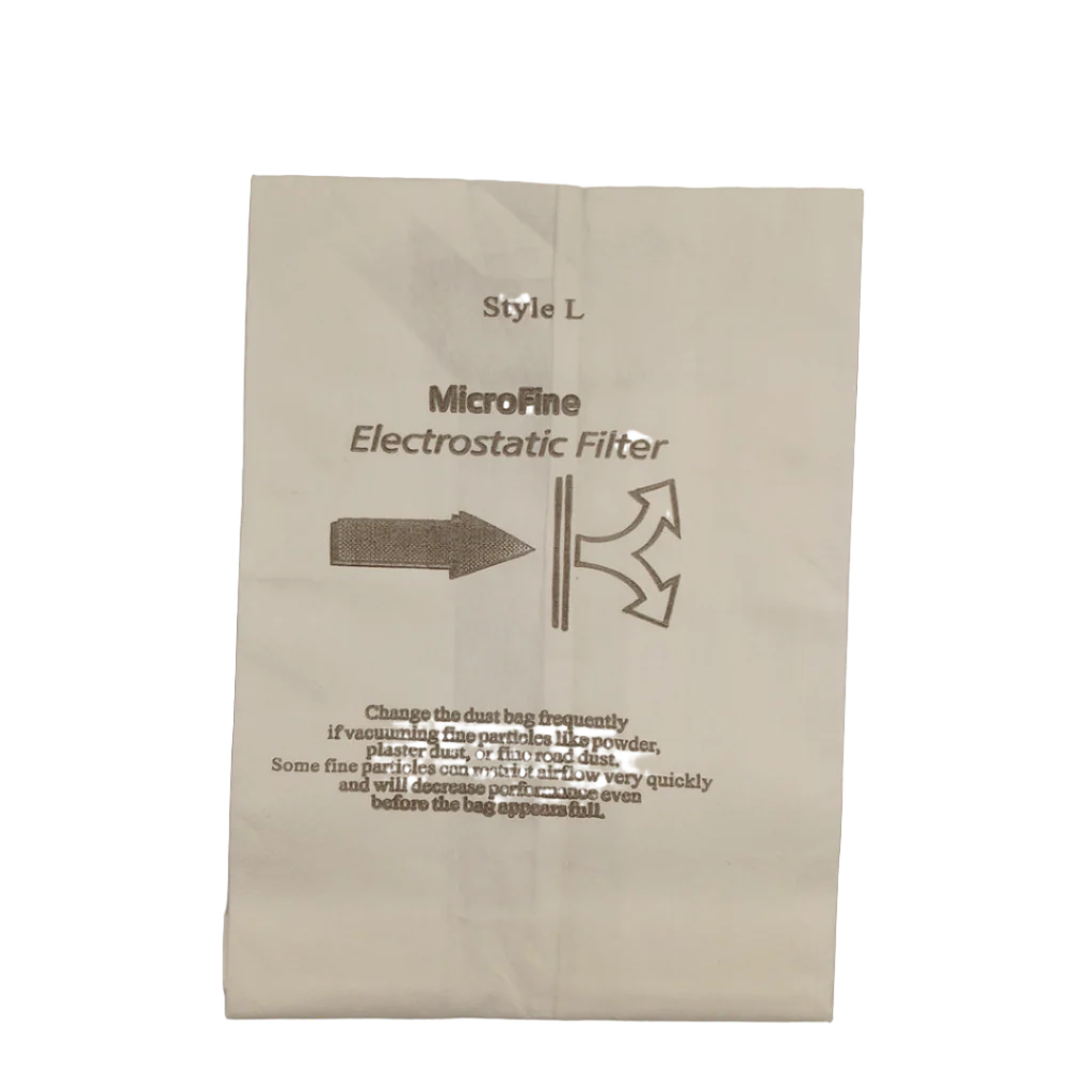 6175ECM Vacuum Bags, Microfiltration Style L Vacuum Bags - Image 4