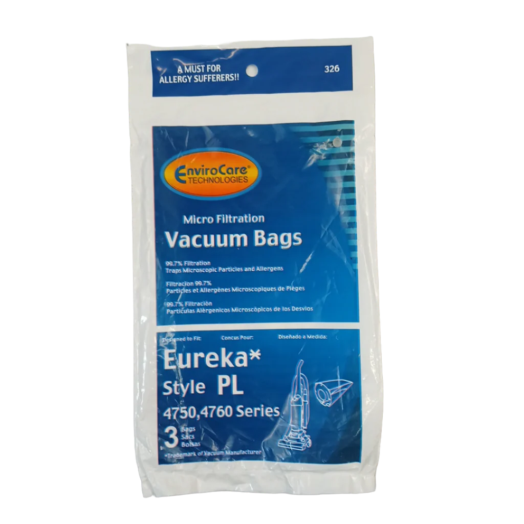 62389 Vacuum Bag, Style PL Micro Filtration 3pk