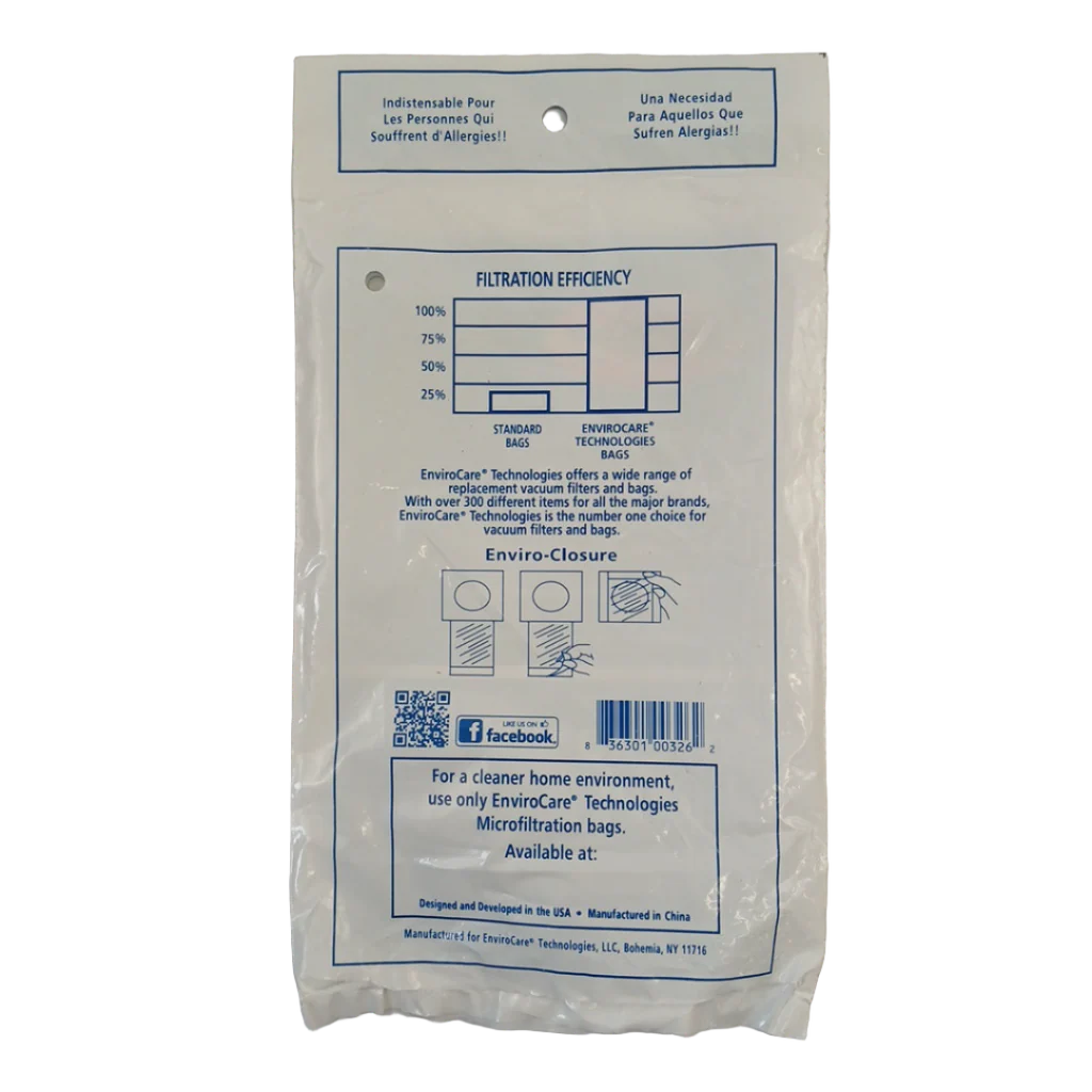 62389 Vacuum Bag, Style PL Micro Filtration 3pk - Image 2