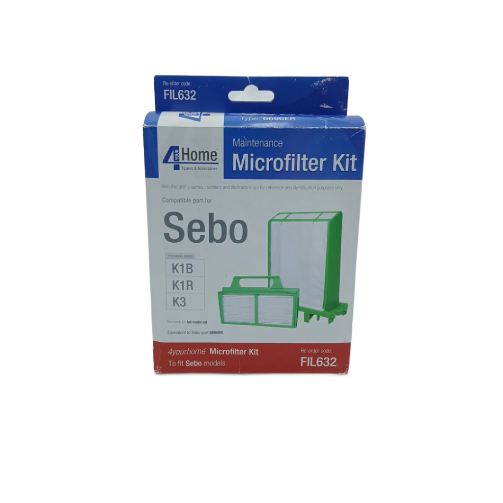 6696ER- Filter Set for K Series Vacuum with a Microfilter and Exhaust Filter