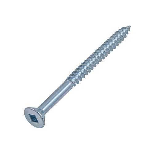 6x1 Flat Head Zinc Wood Screw (90/Box)