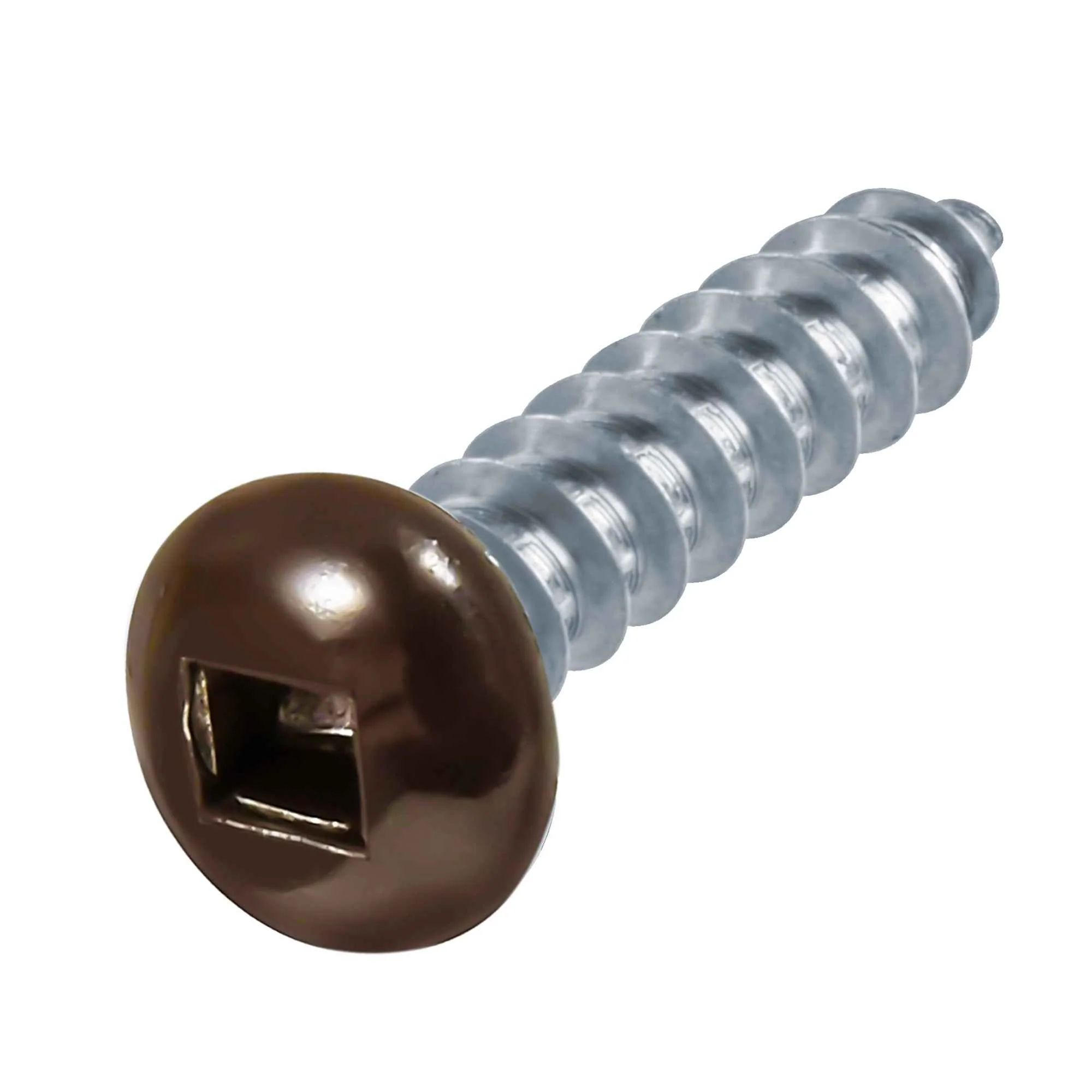6x5/8 Panhead Soffit Screws, Painted Brown (800 Pieces) - Image 2