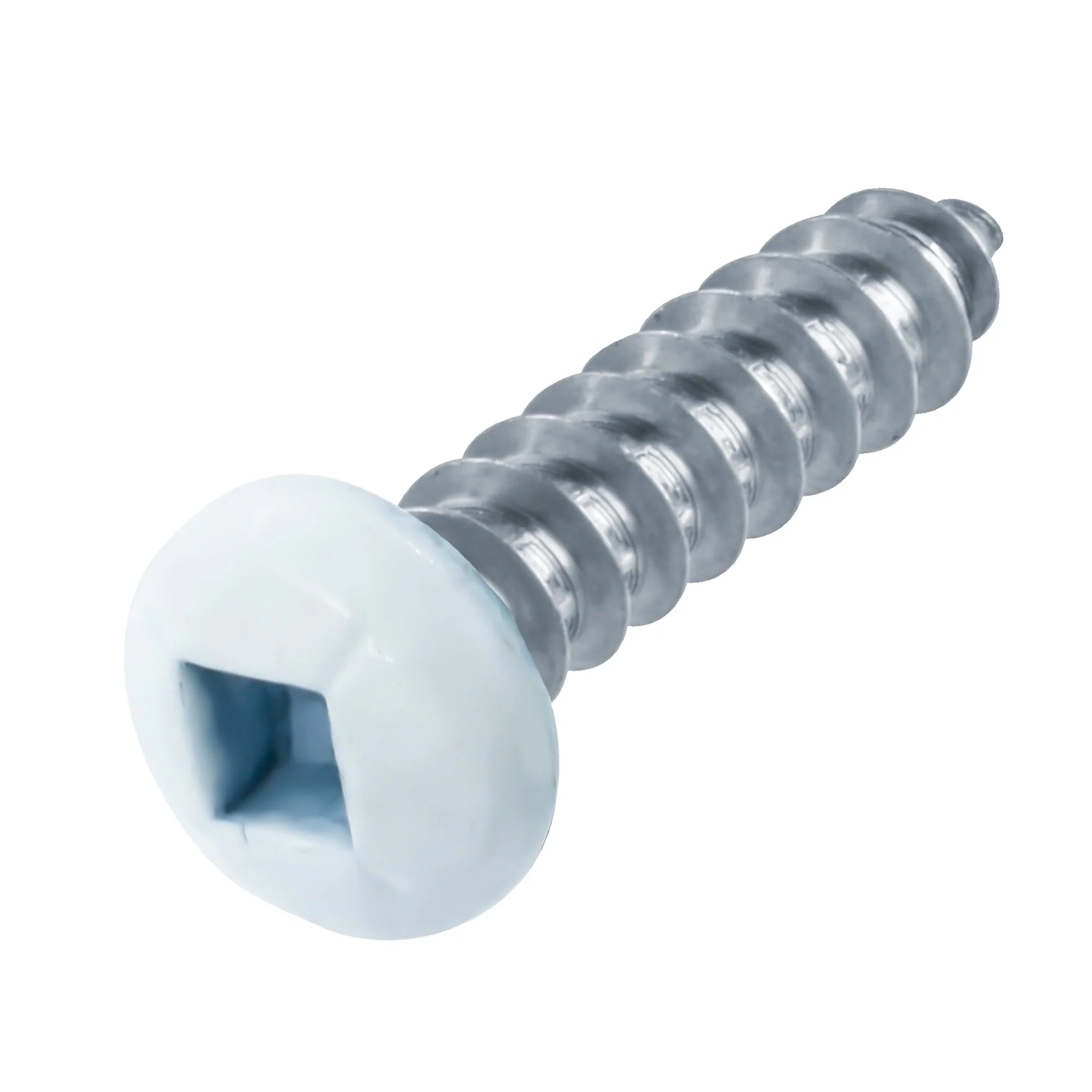 6x5/8 Panhead Soffit Screws, Painted White (800 Pieces) - Image 2
