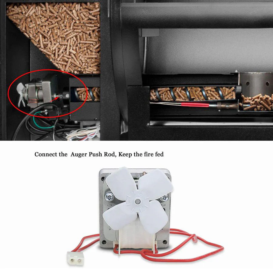 70102 Pit Boss Pellet Grill Auger Motor 2RPM - Image 5