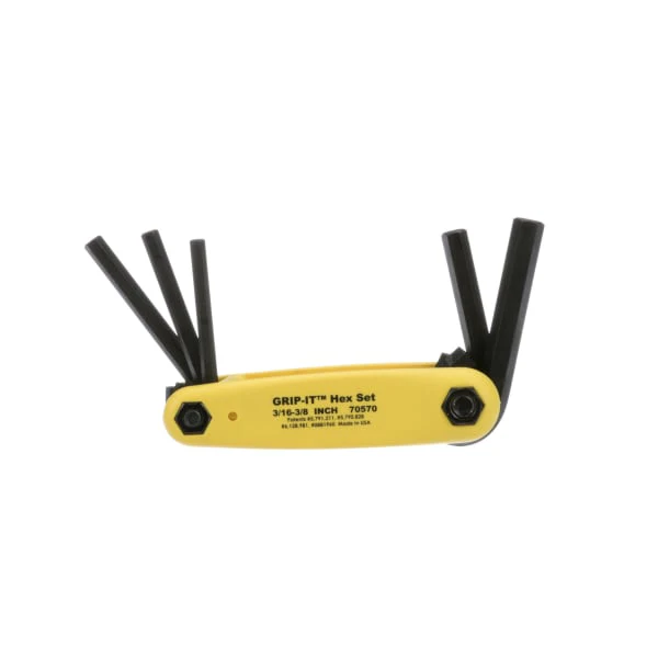 70570 Grip-It® Five Key Hex Set - Inch - Image 2
