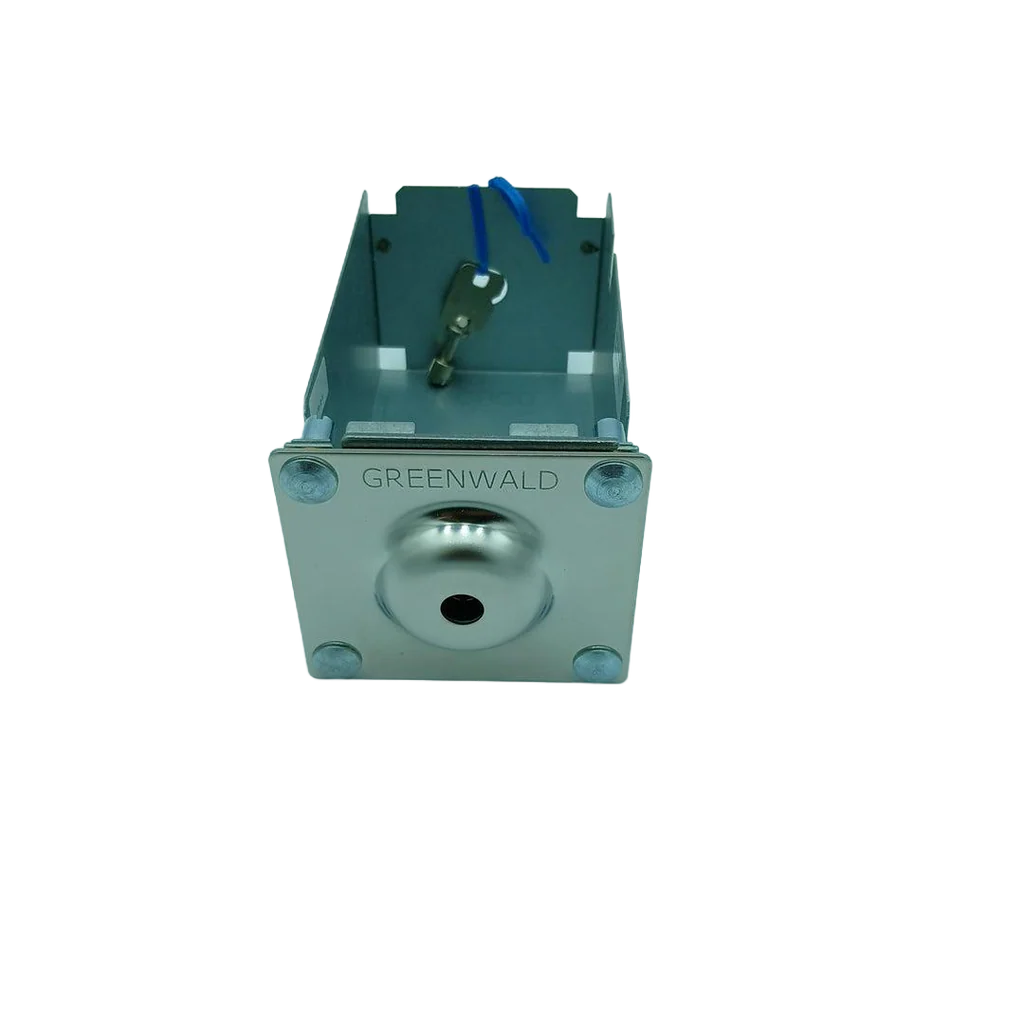 8-1170-0-6 Greenwald Commercial Laundry Coin Operation Coin Box - Image 2