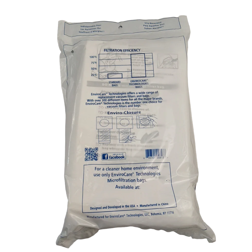 813 Vacuum Bags, Micro Filtration 8Pk - Image 4