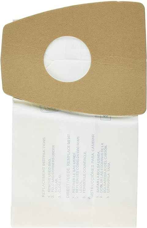 817SW Vacuum Bag, Type C 3pk - Image 4