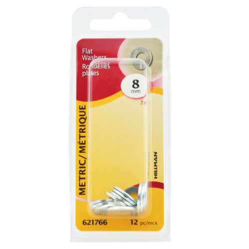 8mm Flat Washer (12/Pack) - Image 2