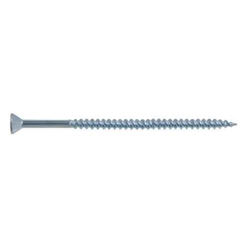 8x4 Flat Head Zinc Wood Screw (50/Pack)