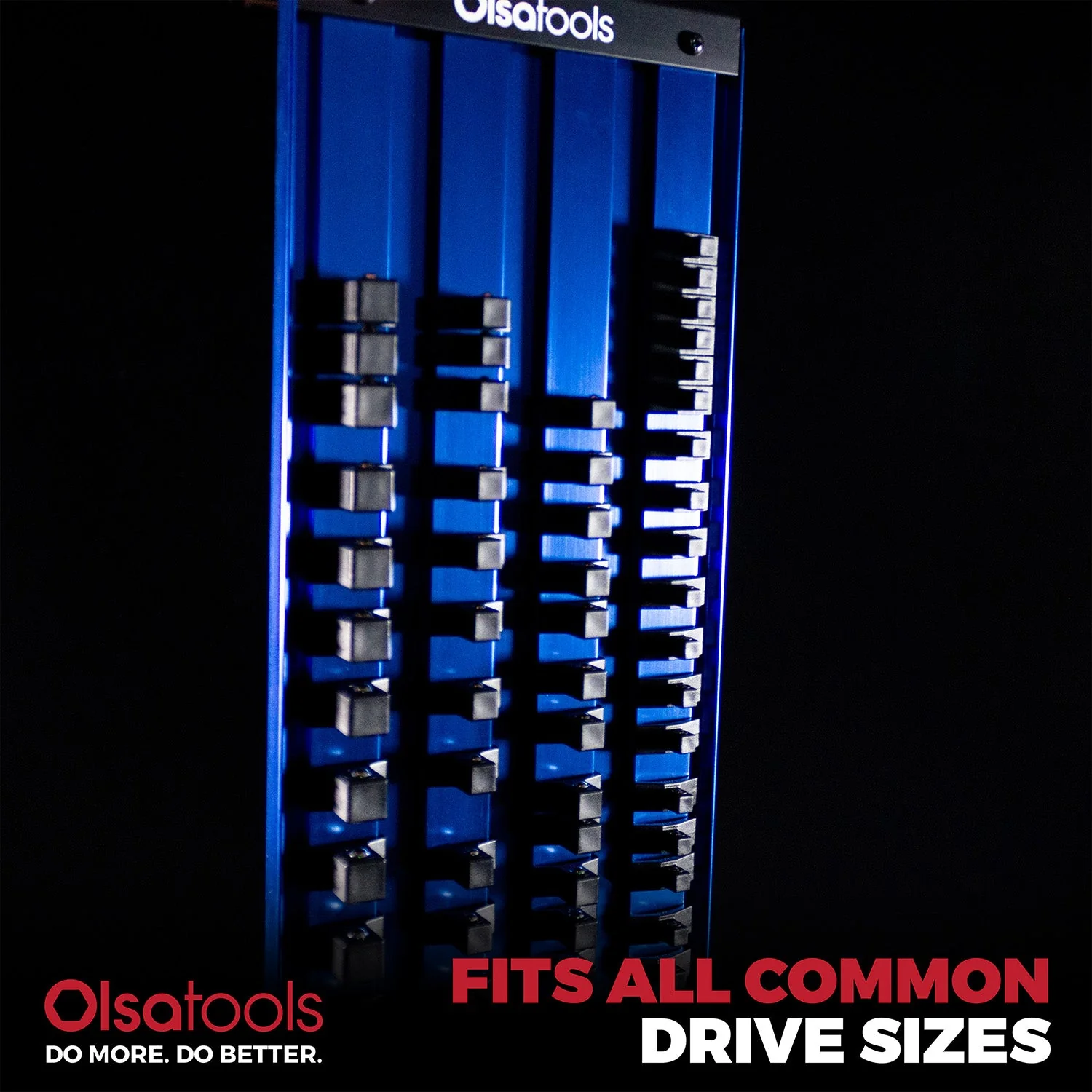 90-Slot Portable Aluminum Socket Tray - Image 8