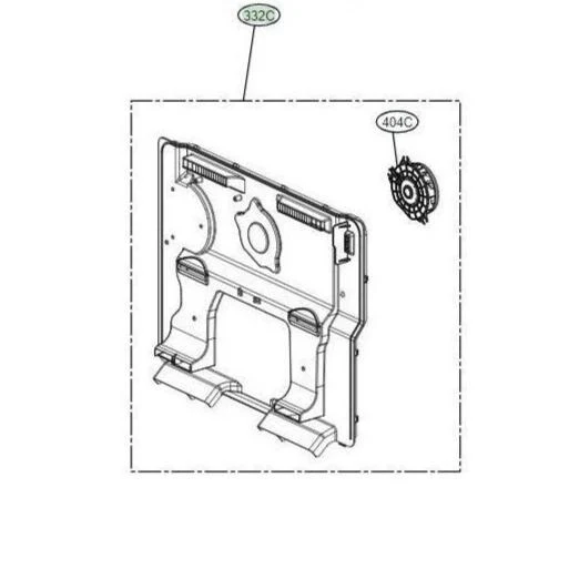 AEB75484904 Refrigerator Evap Cover Assembly - Image 5