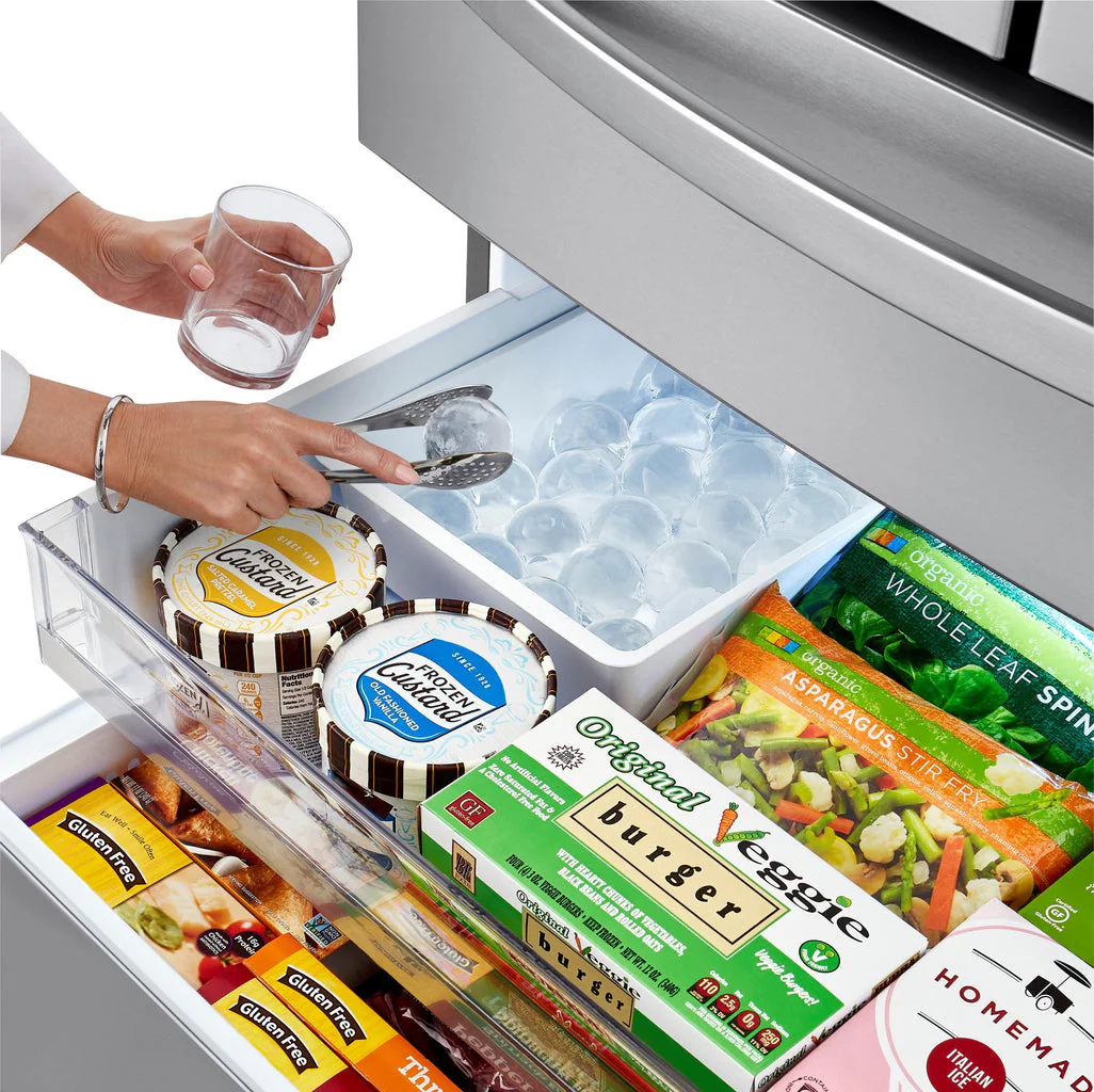 AEQ73449909 Dual Ice Maker With Round Ice (replaces AEQ73449901) - Image 5