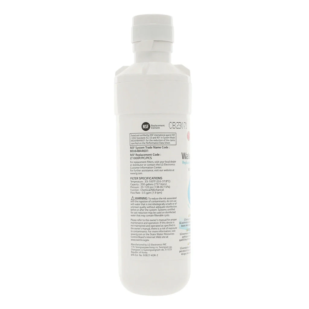 LG Refrigerator Water Filter LT1000P - Genuine OEM AGF80300705 - Image 3
