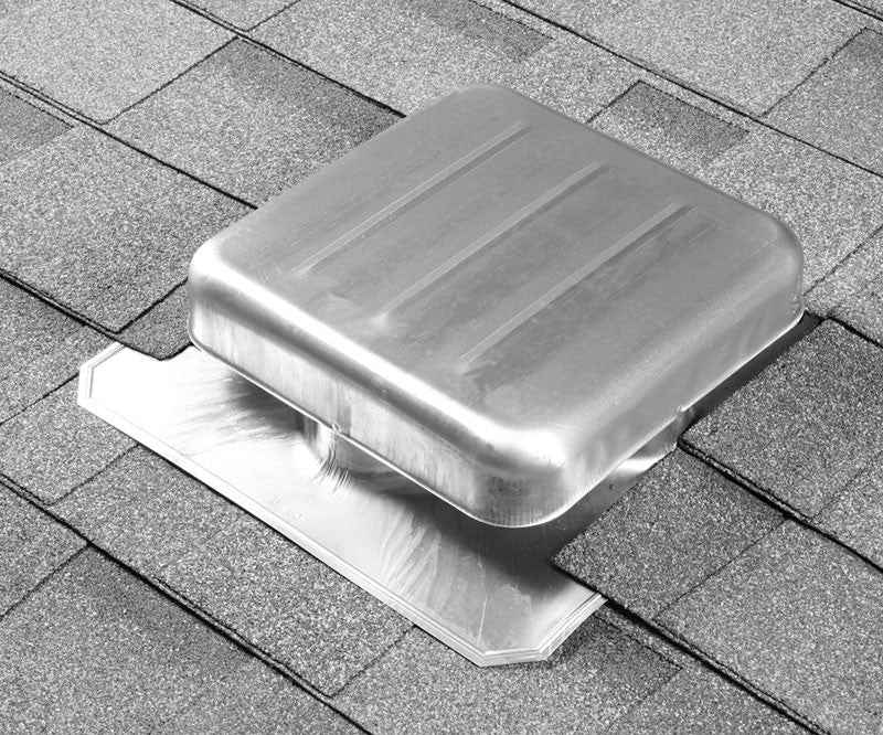Air Vent Mill Silver Galvanized Roof Vent (Pack of 6) - Image 2