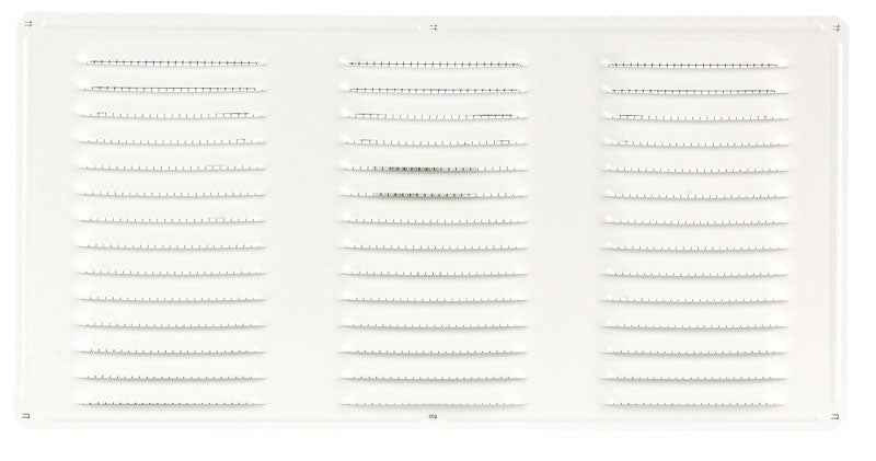 Air Vent 8 in. H x 16 in. W White Aluminum Undereave Vent (Pack of 24)