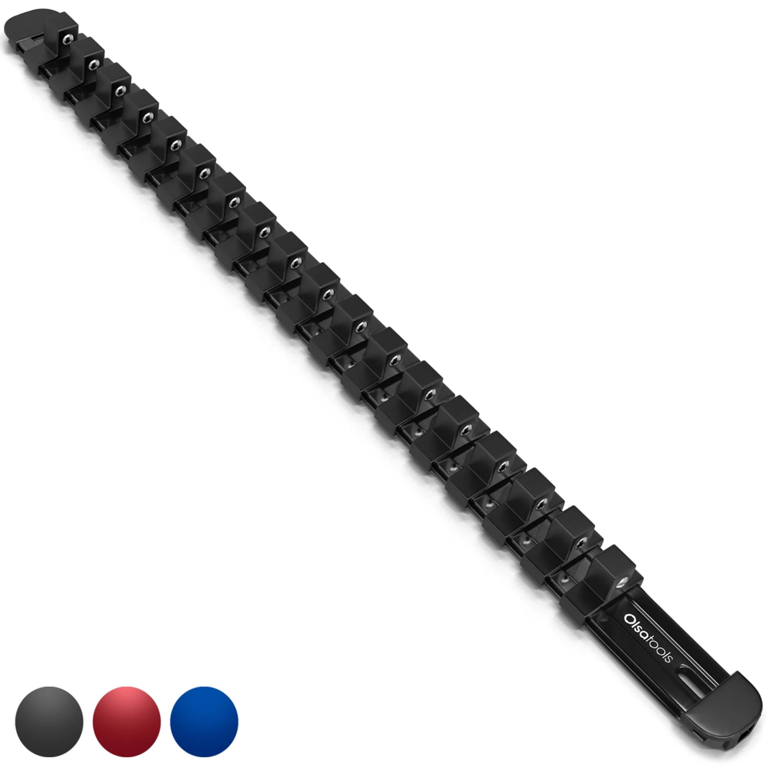 Aluminum Socket Organizer Rails with Locking End Caps - Image 10