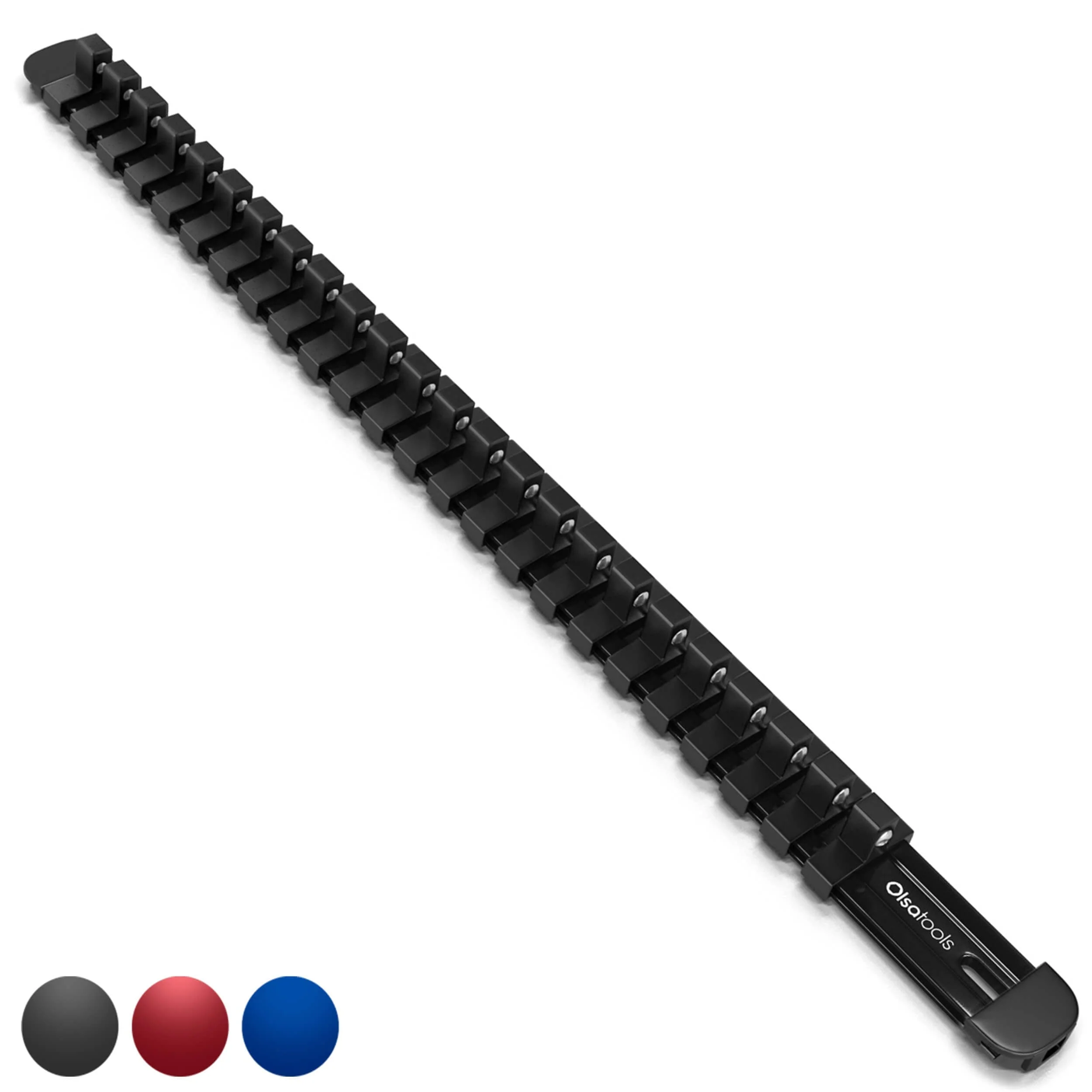 Aluminum Socket Organizer Rails with Locking End Caps - Image 12